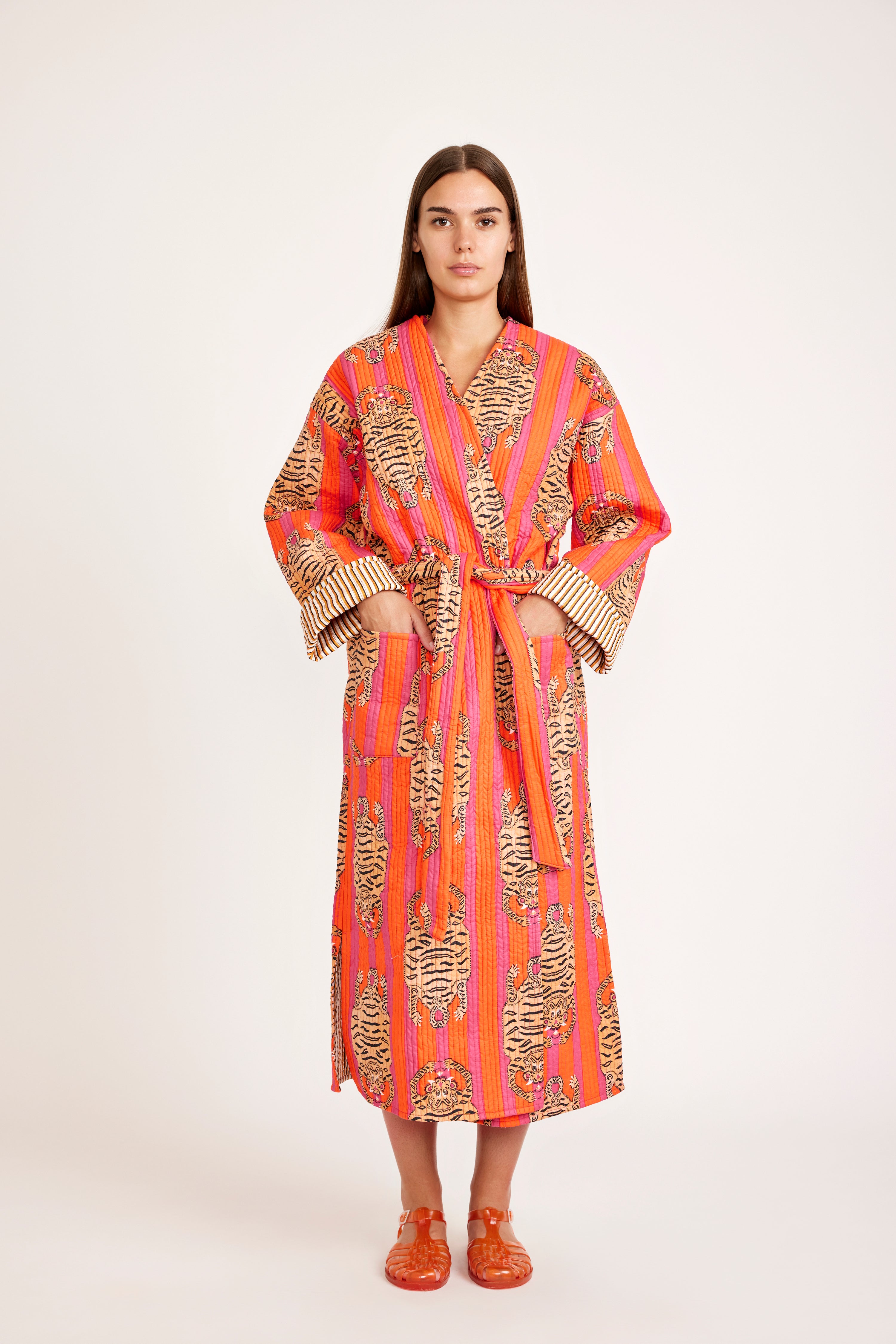 Daniela Quilted Robe